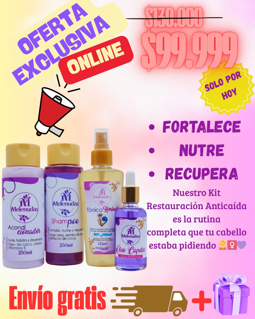 ✨ kit nutritivo melenudas ✨